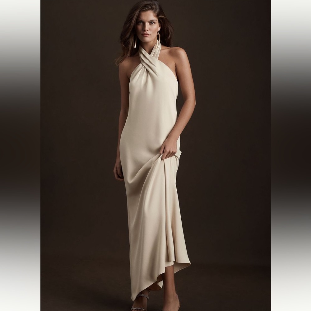 NWT BHLDN Champagne Bridesmaid dress